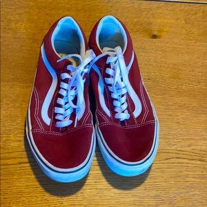 Vans, men’s size 10 maroon